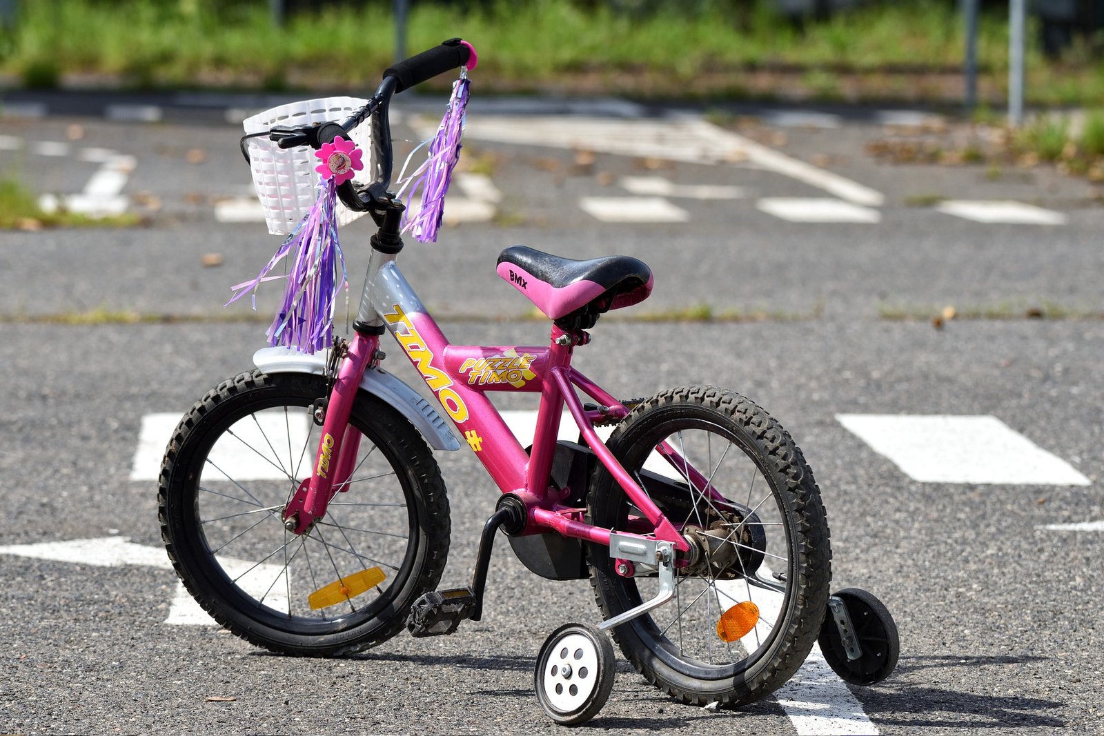 16-inch bike with training wheels