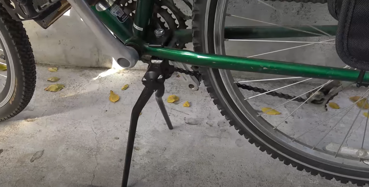 double leg sturdy bike kickstand